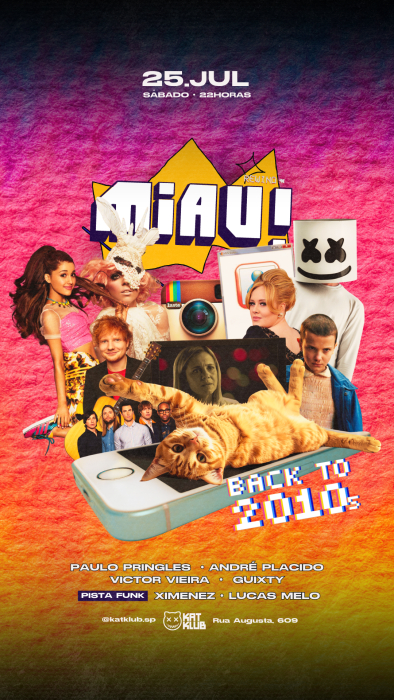 Evento: FESTA MIAU! BACK TO 2010